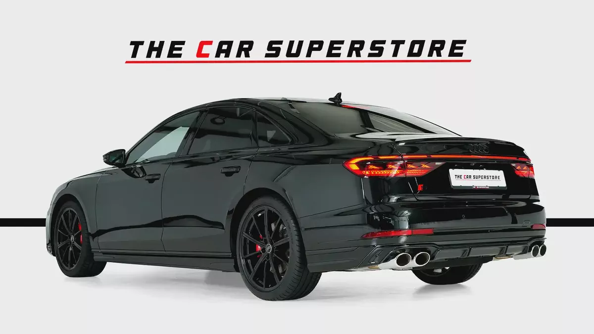 Audi S8-Black On Black-Ultra Exclusive Luxury Limousine-Bespoke Order-5-5