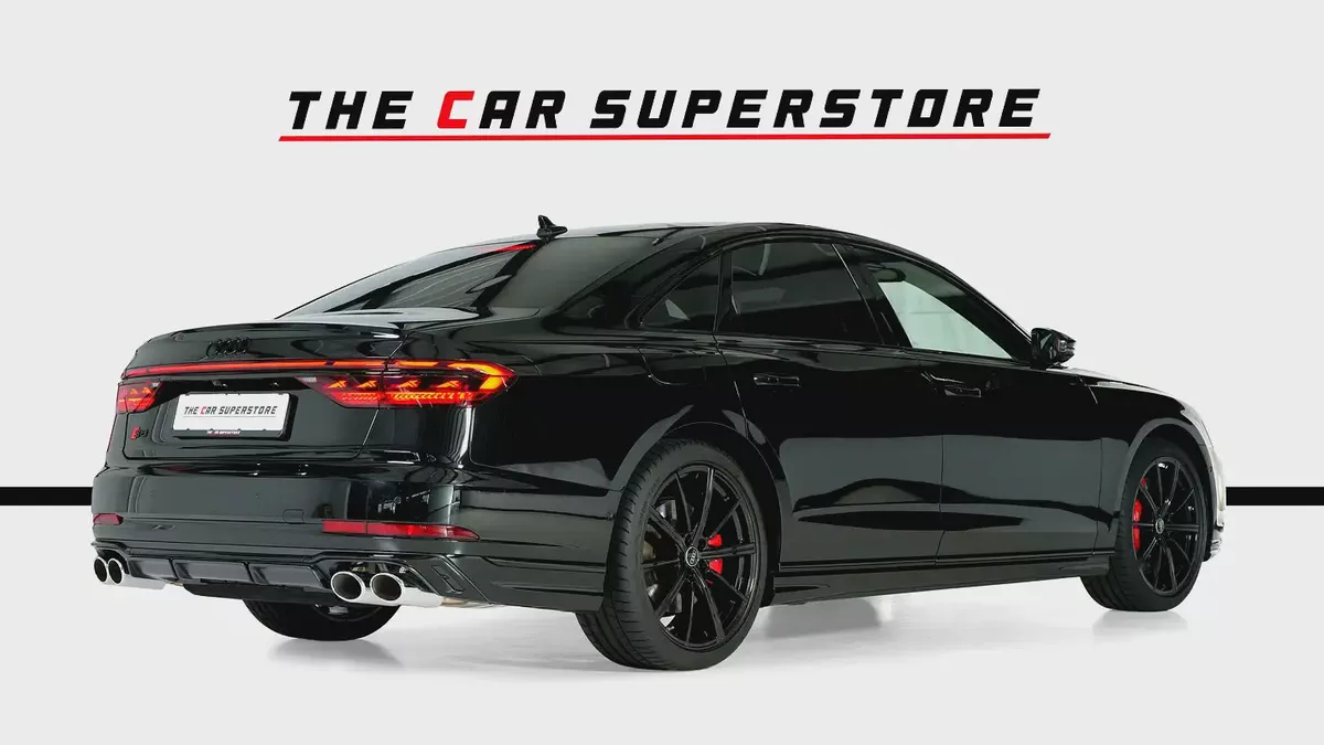 Audi S8-Black On Black-Ultra Exclusive Luxury Limousine-Bespoke Order-7-7