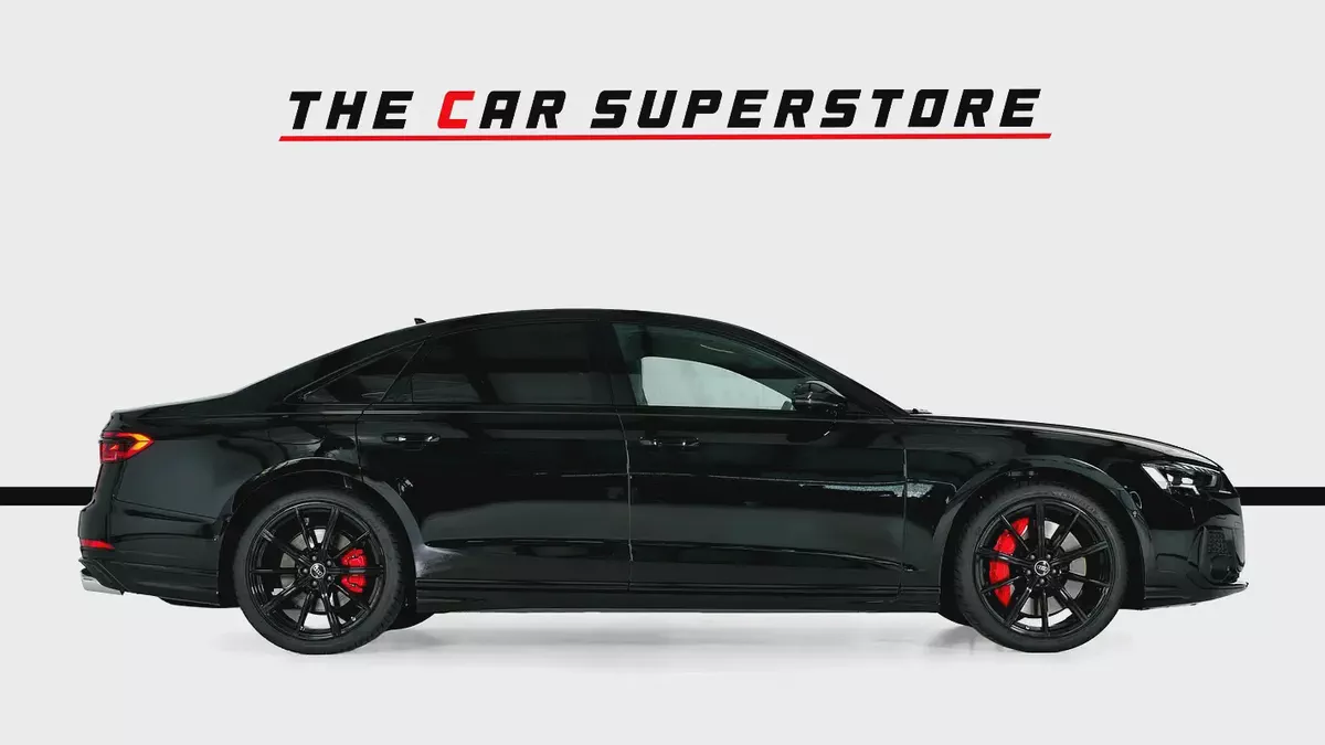 Audi S8-Black On Black-Ultra Exclusive Luxury Limousine-Bespoke Order-8-8