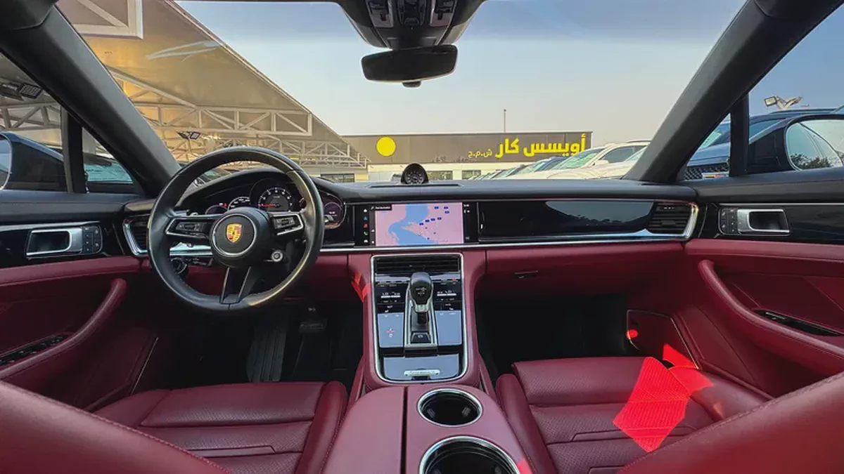 Porsche Panamera 2022 Full Service History GCC 2.9L V6-14-14