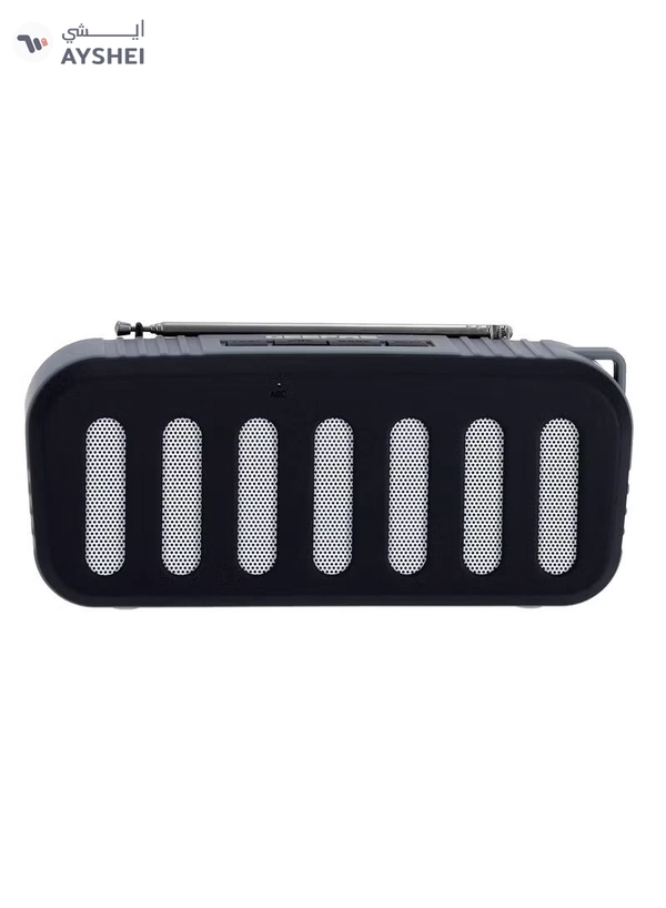 GEEPAS Rechargeable Bluetooth Speaker, TWS Connection GMS11184 Portable Wireless Speakers 1200mAh Battery BT/ TF Card/ AUX/ USB Playback For Home, Party, Outdoor