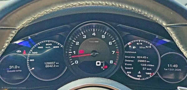 Porsche Cayenne Base SUV 3.6L 2018 GCC - AED 125,000