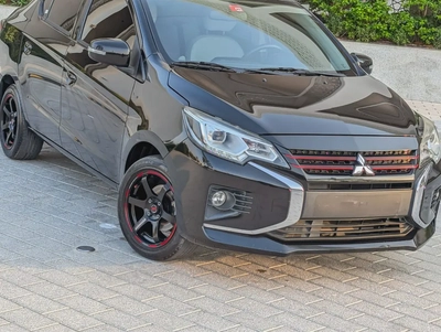 Mitsubishi Attrage 2022 GCC Signature Edition With Low KM Perfect Family Sedan-5
