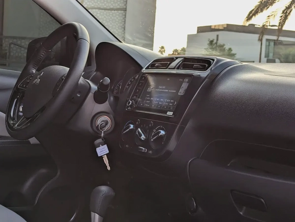 Mitsubishi Attrage 2022 GCC Signature Edition With Low KM Perfect Family Sedan