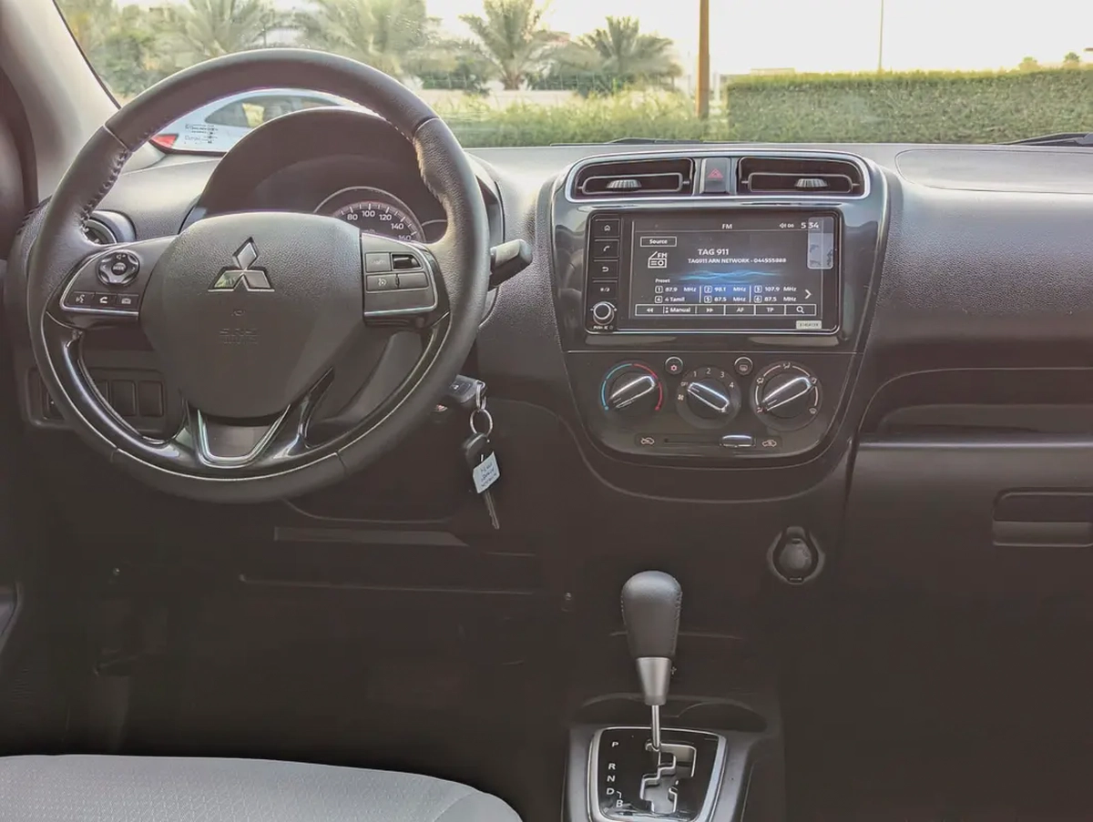 Mitsubishi Attrage 2022 GCC Signature Edition With Low KM Perfect Family Sedan-13-13
