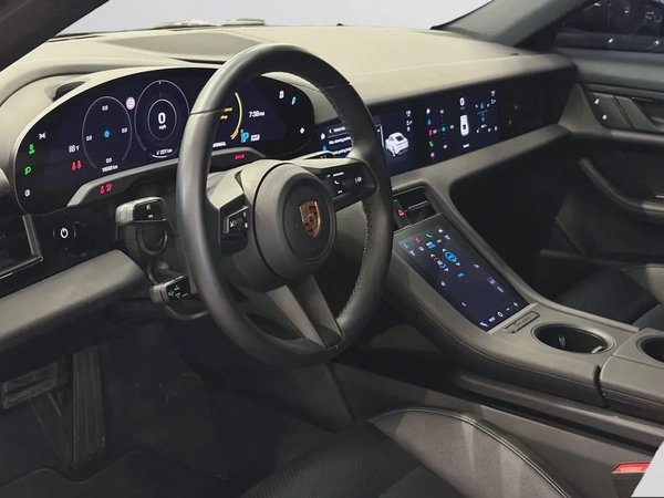 AED 3,520 P.M | 0% DOWN PAYMENT | PORSCHE TAYCAN STANDARD | EV | 2023 | AMERICAN SPECS