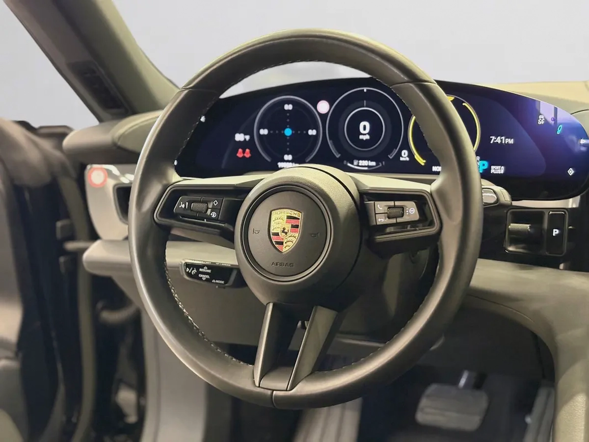AED 3,520 P.M | 0% DOWN PAYMENT | PORSCHE TAYCAN STANDARD | EV | 2023 | AMERICAN SPECS-16-16