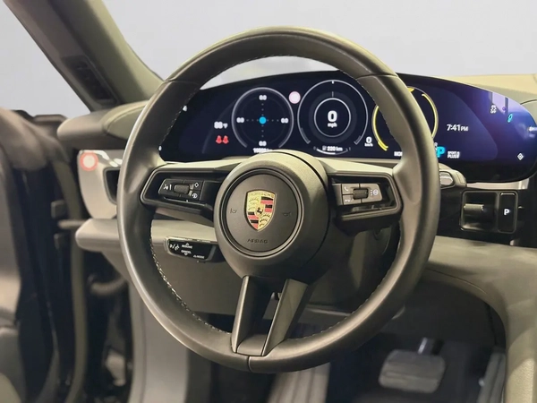 AED 3,520 P.M | 0% DOWN PAYMENT | PORSCHE TAYCAN STANDARD | EV | 2023 | AMERICAN SPECS