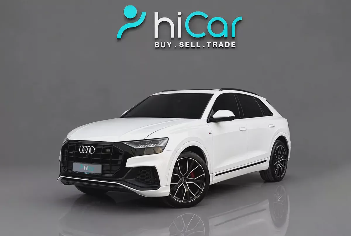 AED 3,449 P.M • 0% Downpayment • Audi Q8 55 TFSI S Line • Agency Service Contract