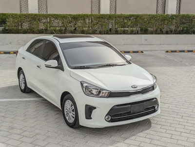Kia Pegas 2020, MPI Top, GCC Premium Condition With Low KM Perfect Family Sedan With Sunroof and Nav-0