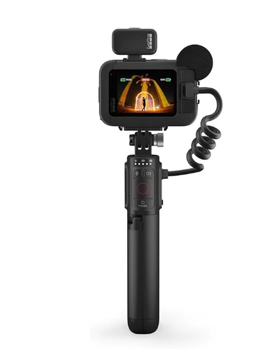 GoPro Hero13 Creator Edition - Includes Volta (Battery Grip, Tripod, Remote), Media Mod, Light Mod-1
