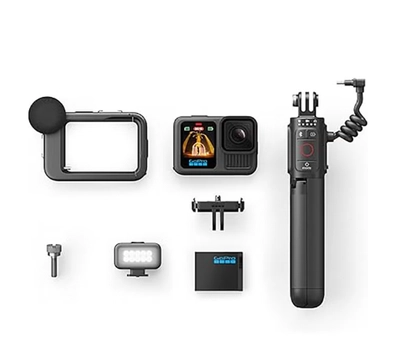 GoPro Hero13 Creator Edition - Includes Volta (Battery Grip, Tripod, Remote), Media Mod, Light Mod-3
