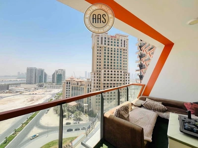 Fully Furnished || Creek & Burjh View || 1 Bedroom Hall || In 85K Only-8