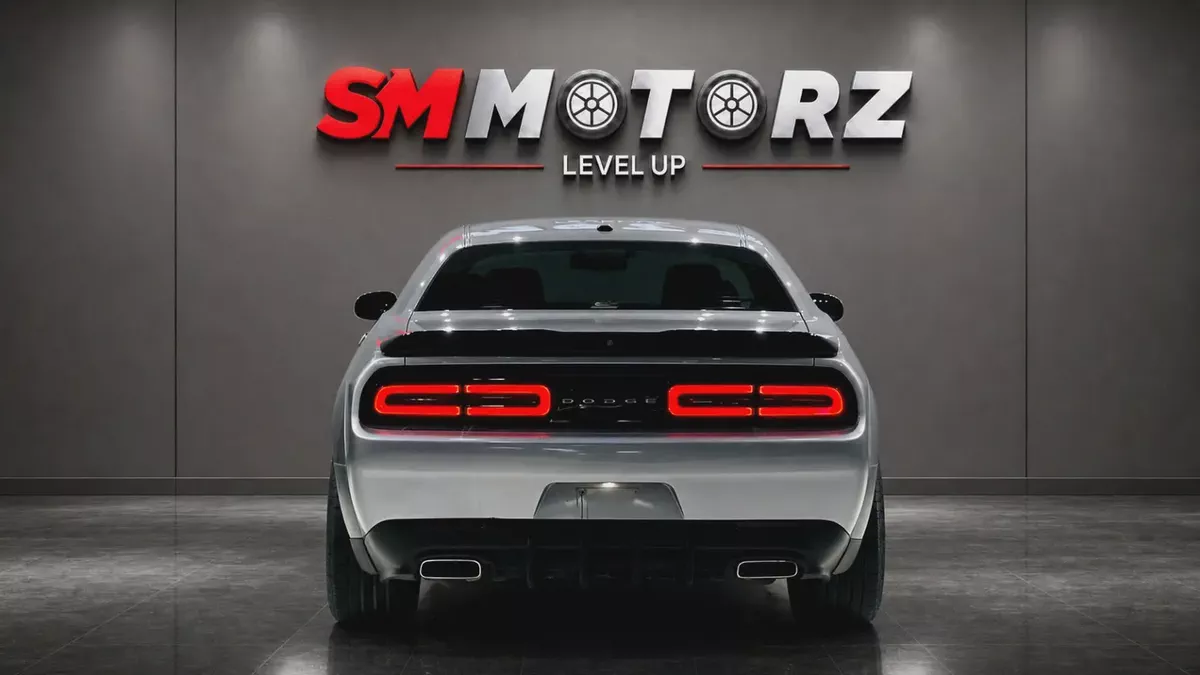 DODGE CHALLENGER SXT GCC SPECS BODY KIT GELCAT WITH RIMS-4-4