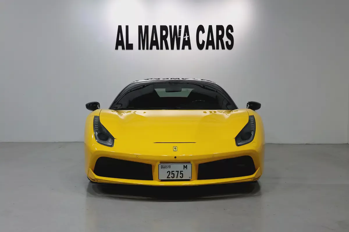 Pristine 2016 Ferrari 488 GTB | GCC Specs | Low Mileage | Carbon Interior-4-4