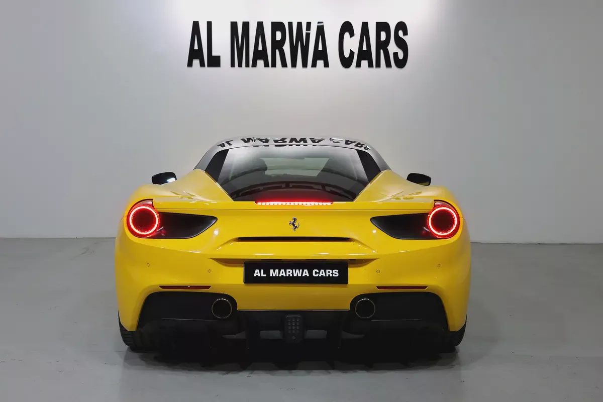 Pristine 2016 Ferrari 488 GTB | GCC Specs | Low Mileage | Carbon Interior-5-5