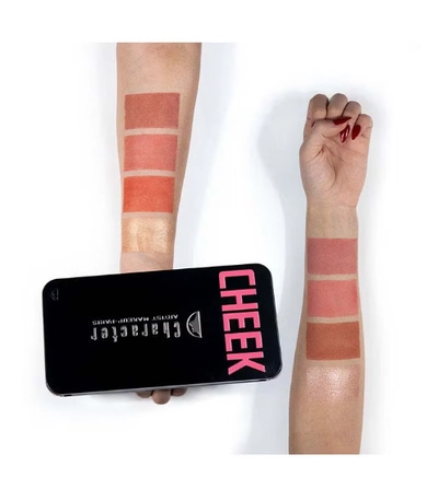 Character Pro Highlighter & Blush Palette  C-A201 Multicolour-2