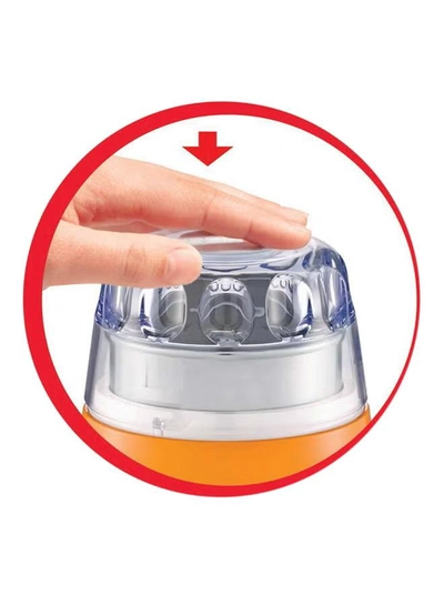 Moulinex Electric Coffee Grinder AR1100 Orange/White/Clear-2