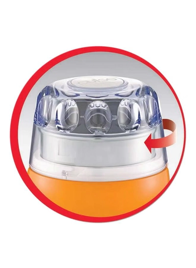 Moulinex Electric Coffee Grinder AR1100 Orange/White/Clear-3