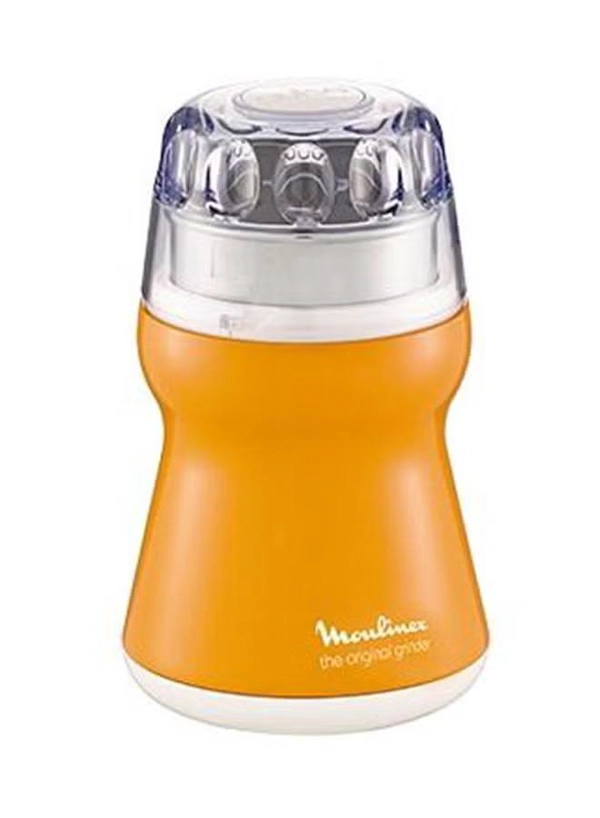 Moulinex Electric Coffee Grinder AR1100 Orange/White/Clear