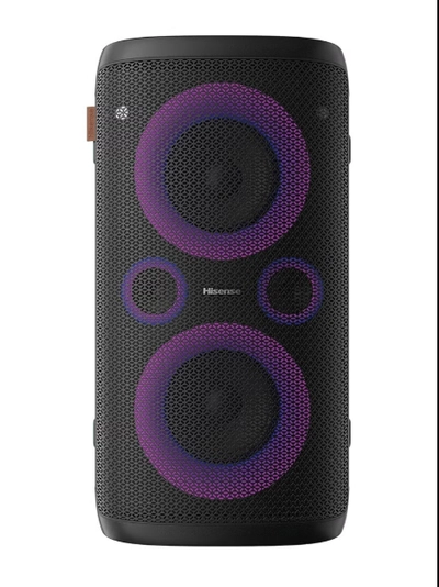 Ultimate Wireless Outdoor/Indoor Party Speaker With Subwoofer, 2.0CH, 300W, IPX4 Waterproof,15 Hour Long-Lasting Battery, Bluetooth5.0, DJ And Karaoke Mode HP 100 Black-0