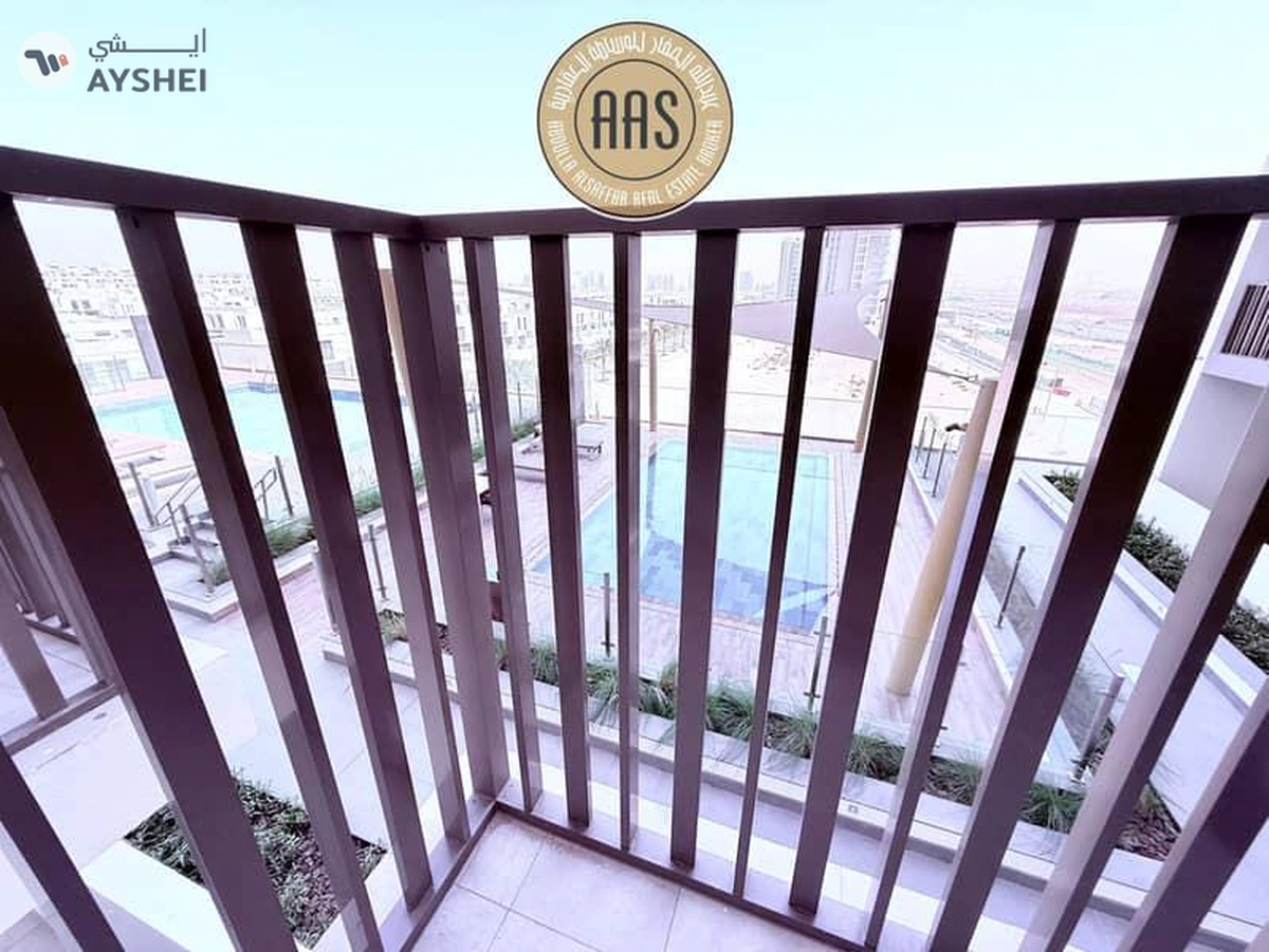 Chiller free brand new studio with kitchen appliances in Al furjan Dubai-9-9