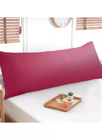 Premium Full Body Pillow for Adults, Ultra-Smooth Polyester Fiber, Breathable & Ideal for Side Sleepers, with Ultra-Soft Cotton Cover, Available in Multiple Colors, 120x45 cm-3