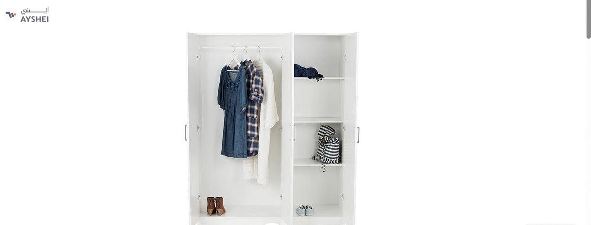 Wardrobe, 3 Door, MDF Custom-1-1
