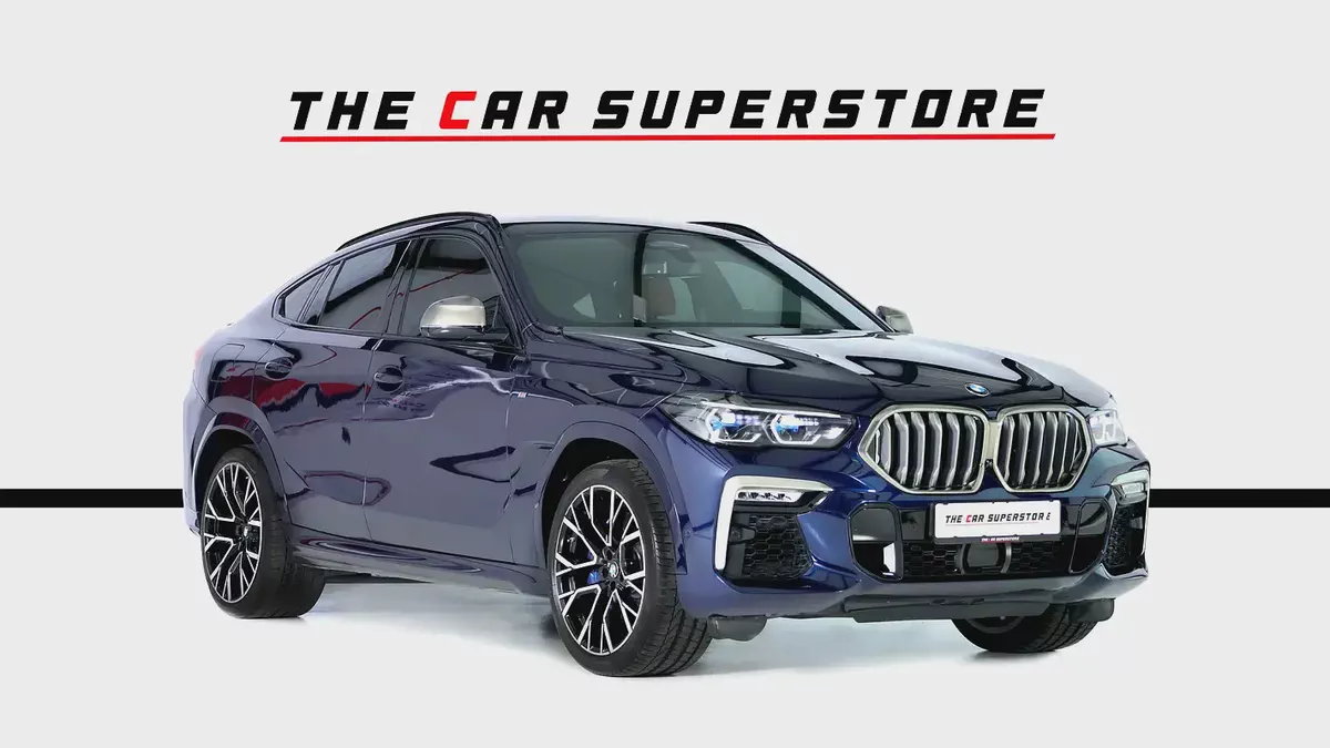 BMW X6 M50i-GCC-High Specifications-BMW warranty and service till 09/2026-M Sport Package-1-1
