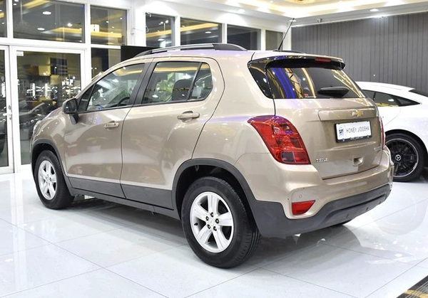 Chevrolet Trax LT ( 2019 Model ) in Brown / Beige Color GCC Specs