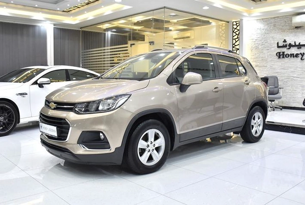 Chevrolet Trax LT ( 2019 Model ) in Brown / Beige Color GCC Specs