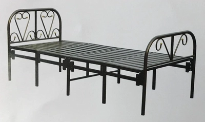 Folding Steel Bed 2-0