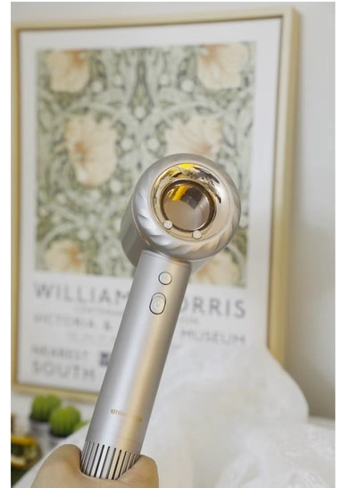 Uniorange High Speed, Ultra Silent Hair Dryer, 1800W And 110,000 RPM - Gold Color-5