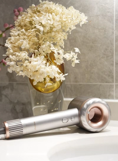 Uniorange High Speed, Ultra Silent Hair Dryer, 1800W And 110,000 RPM - Gold Color-4