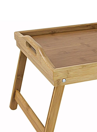 ALBERTO Bamboo Bed Tray Brown-2