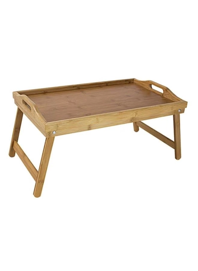 ALBERTO Bamboo Bed Tray Brown-0
