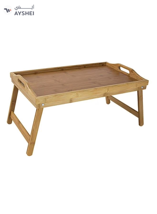 ALBERTO Bamboo Bed Tray Brown