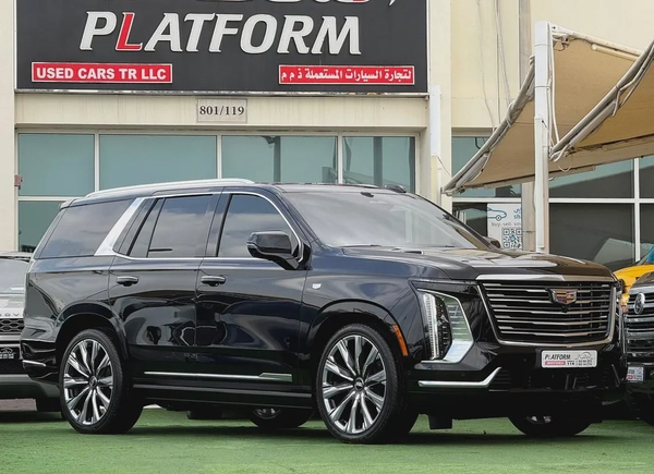 Cadillac Escalade 600model 2025 import from Korea original paint كاديلاك اسكاليد 600 موديل 2025