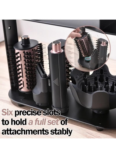 Eworld Storage Holder for Dyson Airwrap Styler Accessories, Features 6 Holes-3
