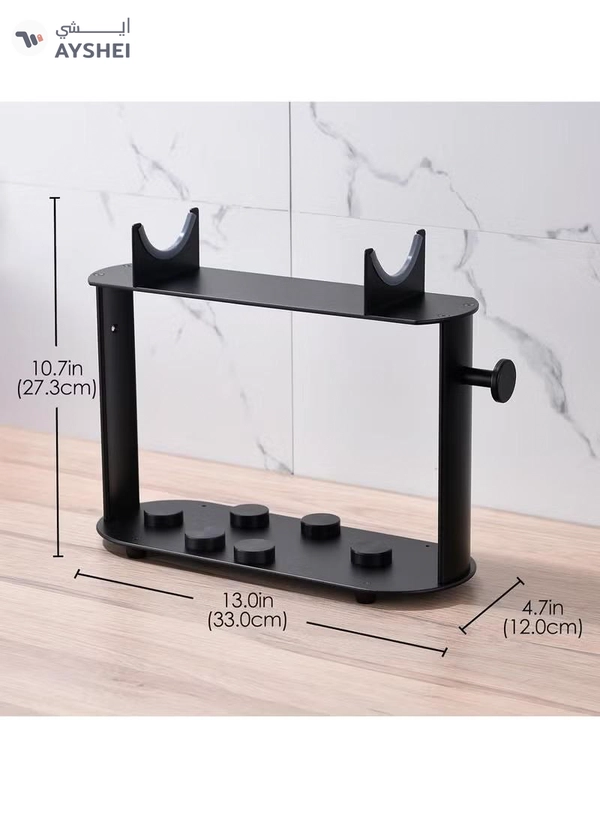 Eworld Storage Holder for Dyson Airwrap Styler Accessories, Features 6 Holes