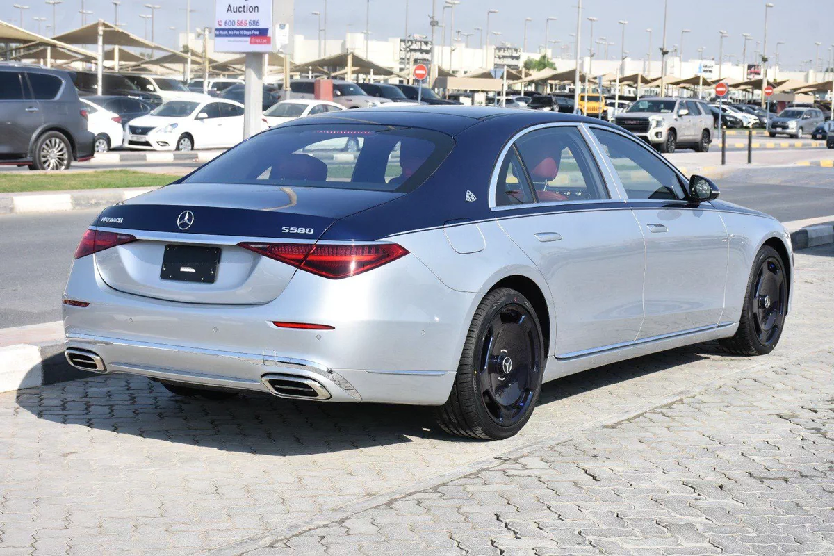 MERCEDES BENZ S580 MAYBACH CONVERTED 2021 | SILVER-8-8