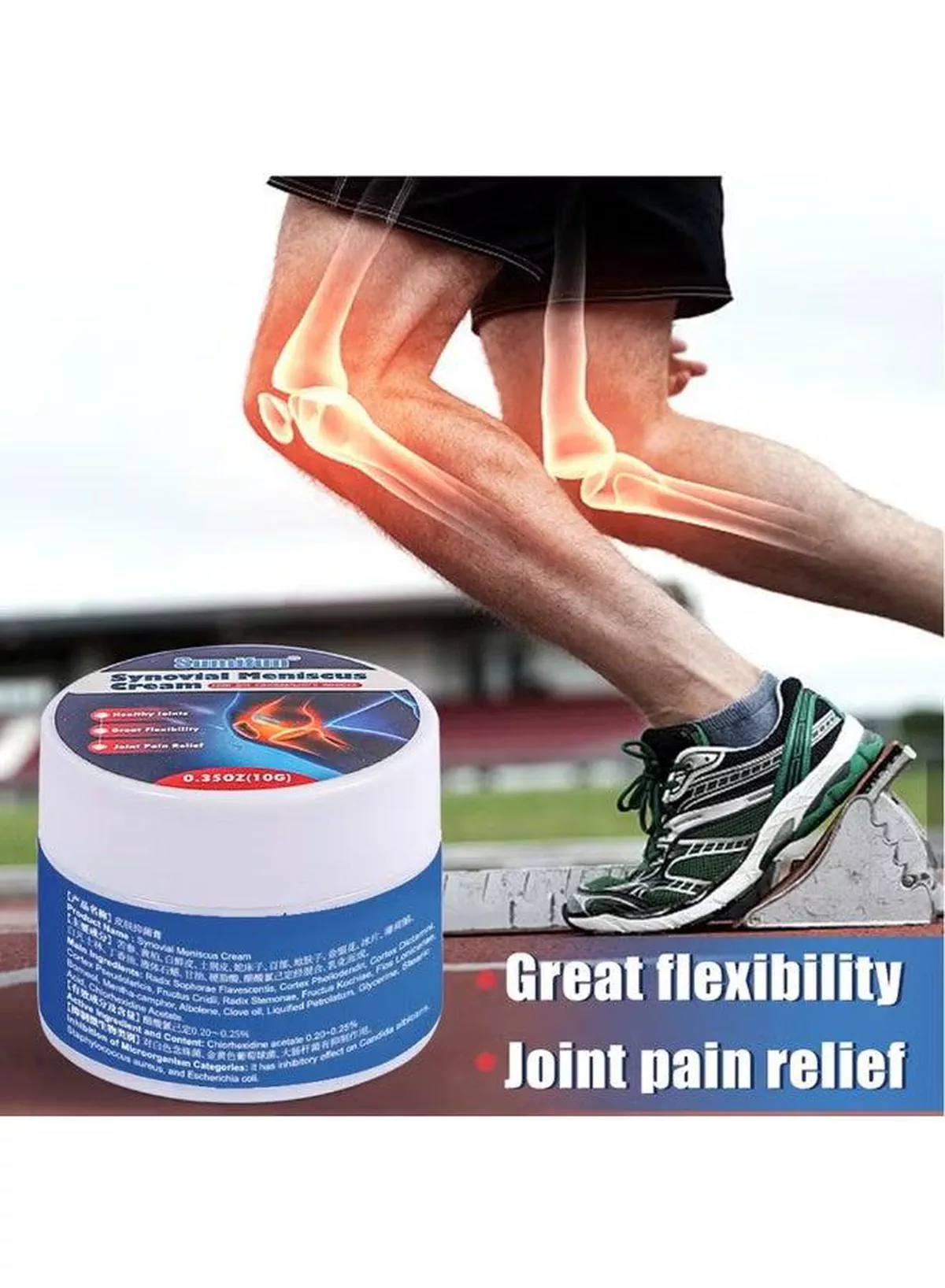 3PCS Complete Care for Knees, Shoulders & More From knee and shoulder discomfort to back, ankle, and neck pain, Synovial Meniscus Cream provides targeted topical care. Its easy-to-use formula is designed for daily application and convenient support for active lifestyles.-3-3