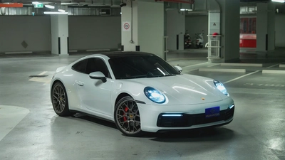 2022 Porsche 911 Carrera S, GCC Specs, Full-Service history, Full Options Excellent Condition-2