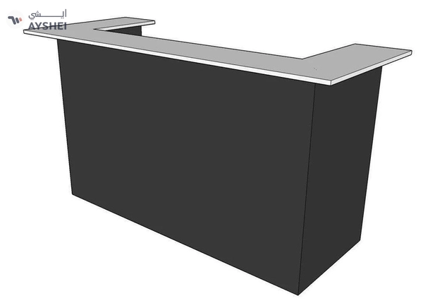 Reception Counter 02, Custom made