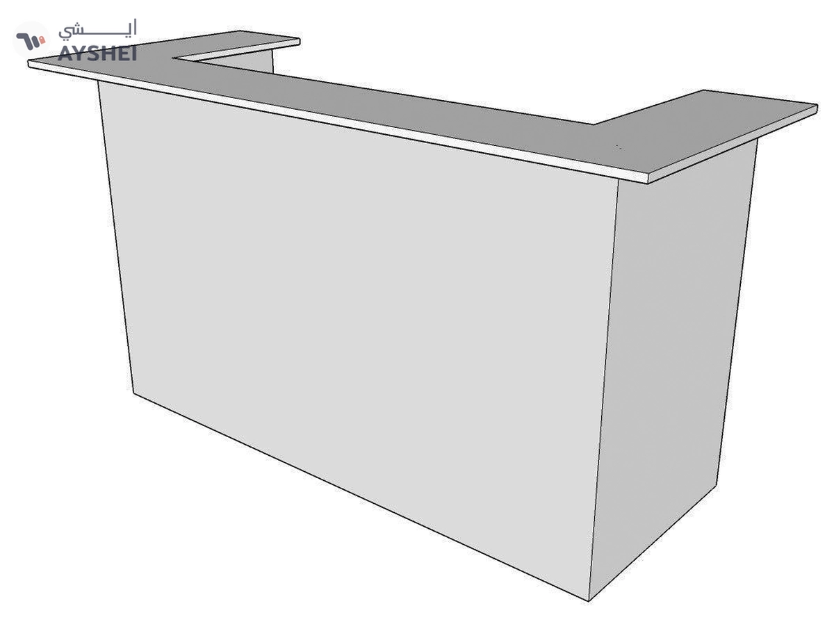 Reception Counter 02, Custom made-1-1
