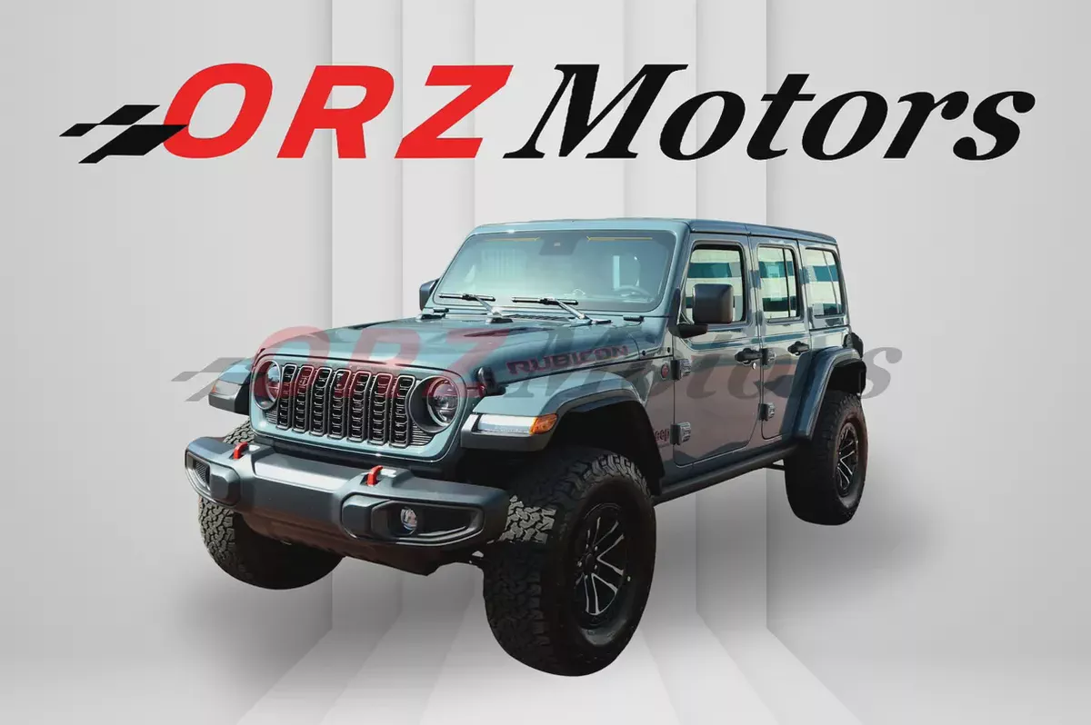BRAND NEW | 5 YRS DEALER WTY AND 3 YRS SP | 2026 JEEP WRANGLER 4DR RUBICON (2.0L) ANVIL GREY