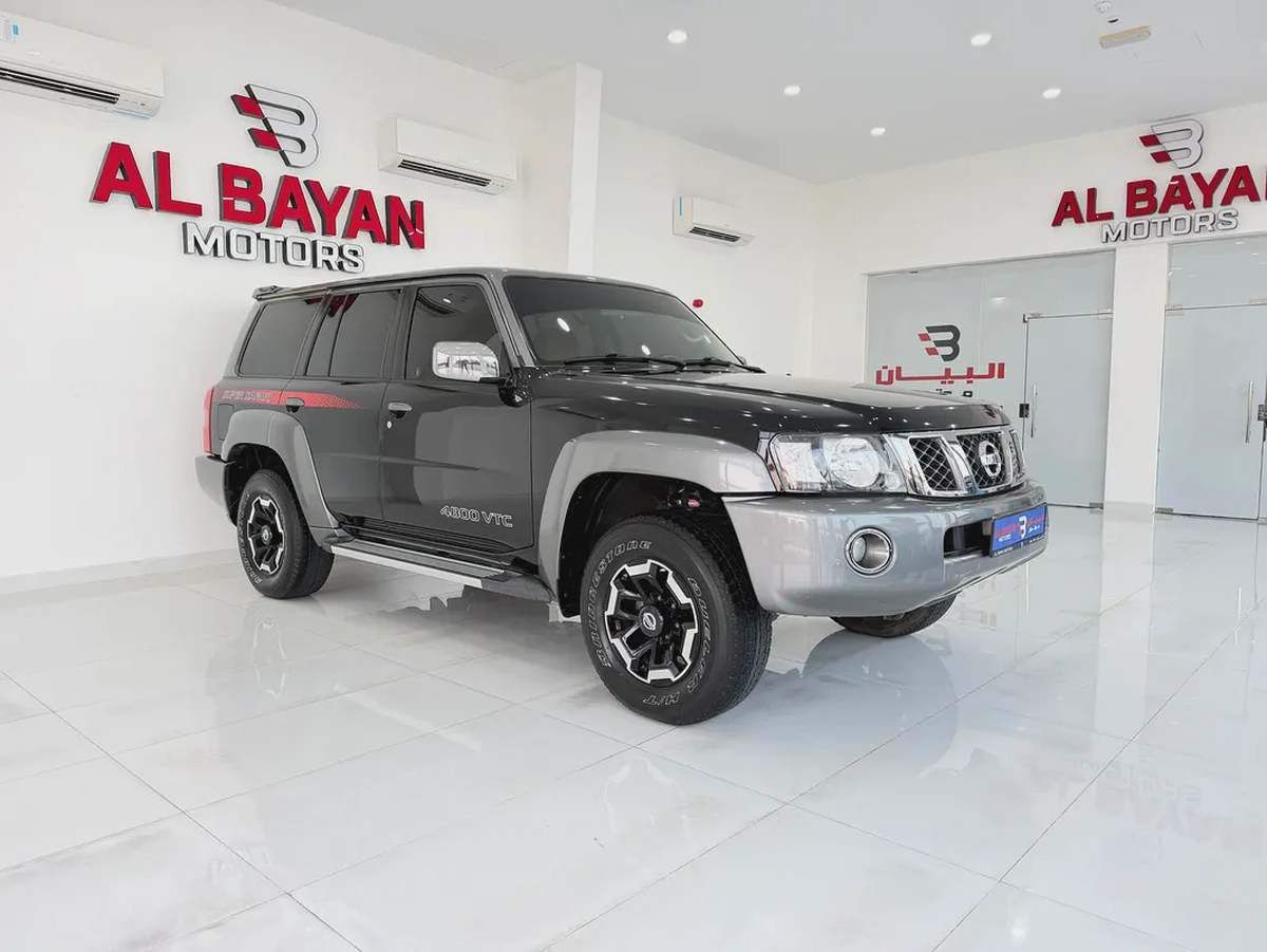 نيسان باترول سوبر سفاري اسود / زعفراني 2021 (المسعود)-15-15