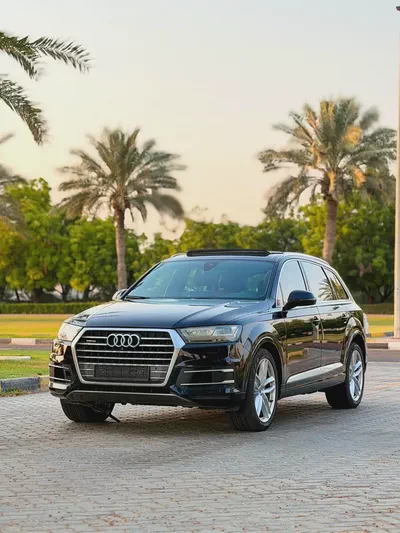 Audi Q7 2016 45 TFSI Quattro | GCC Specs | Low Mileage | Pristine Condition-0