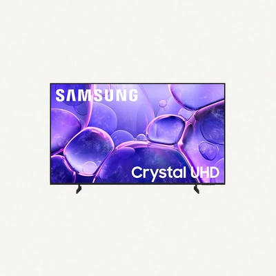 Samsung 50 Inch UHD TV, 4K Upscaling, Secured by Knox, Free contents by TV Plus UA50U8000FUXSA black-0