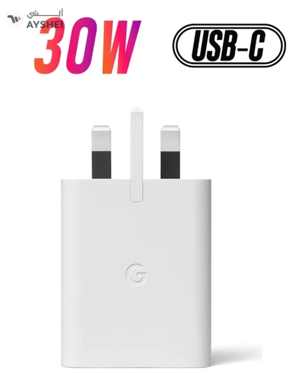 Google 30W USB-C Charger Compatible with Google Products and Other USB-C Devices Fast